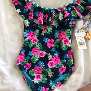 Angel Beach Flounce One Piece